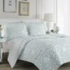 Mia Reversible Quilt Set Blue - Laura Ashley 2 Mia Reversible Quilt Set Blue - Laura Ashley -QUILTS Sales unnamed file 1008