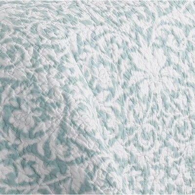 Mia Reversible Quilt Set Blue - Laura Ashley 6 Mia Reversible Quilt Set Blue - Laura Ashley - Image 4