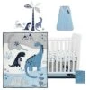 Lambs & Ivy Baby Dino Blue/White Dinosaur Nursery 6-Piece Crib Bedding Set 2 Lambs & Ivy Baby Dino Blue/White Dinosaur Nursery 6-Piece Crib Bedding Set -QUILTS Sales unnamed file 104