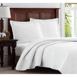 Solid Quilt & Sham Set White - Tommy Bahama