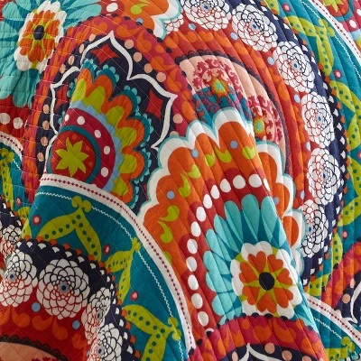 Serendipity Quilt and Pillow Sham Set - Multicolor - Levtex Home 6 Serendipity Quilt and Pillow Sham Set - Multicolor - Levtex Home - Image 4