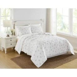 Signature Quilt Set Rosebury - The Farmhouse by Rachel Ashwell -QUILTS Sales unnamed file 1150