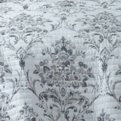 Asher Grey Floral Quilt and Pillow Sham Set - Levtex Home 10 Asher Grey Floral Quilt and Pillow Sham Set - Levtex Home -QUILTS Sales unnamed file 1178