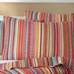 Uluru Stripe Quilt and Pillow Sham Set - Levtex Home -QUILTS Sales unnamed file 1251