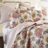 Palladium Floral Quilt and Pillow Sham Set - Levtex Home -QUILTS Sales unnamed file 1257
