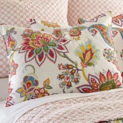 Palladium Floral Quilt and Pillow Sham Set - Levtex Home -QUILTS Sales unnamed file 1258