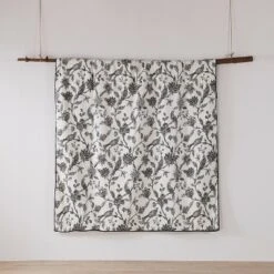 Tanzie Black Quilt Set - Black & White - Levtex Home -QUILTS Sales unnamed file 1271