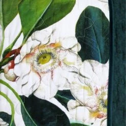 Margaret Reversible Quilt - New York Botanical Garden Green -QUILTS Sales unnamed file 1294