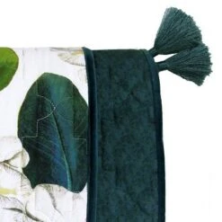 Margaret Reversible Quilt - New York Botanical Garden Green -QUILTS Sales unnamed file 1295