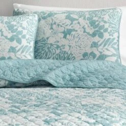 Laguna Beach Quilt & Sham Set Turquoise - Tommy Bahama