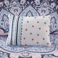 Intelligent Design Willow Boho Coverlet Set Blue -QUILTS Sales unnamed file 1343