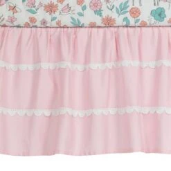 Lambs & Ivy Giraffe and a Half Pink/Gray 4-Piece Nursery Baby Crib Bedding Set -QUILTS Sales unnamed file 138
