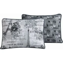 Amour Quilt Set - Geneva Home Fashion White/black/red -QUILTS Sales unnamed file 1418