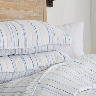 Great Bay Home Reversible Stripe Quilt Set 5 Great Bay Home Reversible Stripe Quilt Set - Image 3
