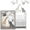 Lambs & Ivy Baby Jungle Animals 4-Piece Gray/White/Taupe Crib Bedding Set 2 Lambs & Ivy Baby Jungle Animals 4-Piece Gray/White/Taupe Crib Bedding Set -QUILTS Sales unnamed file 143