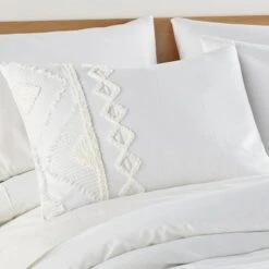 Harleson - Comforter Set - Cream & White - Levtex Home -QUILTS Sales unnamed file 1449