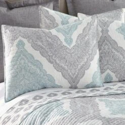 Montclair Medallion Quilt and Pillow Sham Set - Levtex Home 10 Montclair Medallion Quilt and Pillow Sham Set - Levtex Home -QUILTS Sales unnamed file 1462