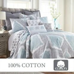 Montclair Medallion Quilt and Pillow Sham Set - Levtex Home 11 Montclair Medallion Quilt and Pillow Sham Set - Levtex Home -QUILTS Sales unnamed file 1463