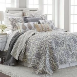 Tamsin Grey Quilt Set - Levtex Home -QUILTS Sales unnamed file 1530