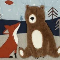 Lambs & Ivy Sierra Sky Blue/Gray Woodland Nursery 3-Piece Baby Crib Bedding Set 16 Lambs & Ivy Sierra Sky Blue/Gray Woodland Nursery 3-Piece Baby Crib Bedding Set -QUILTS Sales unnamed file 154