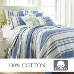 St Bart Quilt and Pillow Sham Set - Levtex Home -QUILTS Sales unnamed file 1547