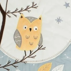 Lambs & Ivy Sierra Sky Blue/Gray Woodland Nursery 3-Piece Baby Crib Bedding Set 17 Lambs & Ivy Sierra Sky Blue/Gray Woodland Nursery 3-Piece Baby Crib Bedding Set -QUILTS Sales unnamed file 155