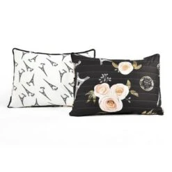 Lush Decor Vintage Paris Quilt Set - Lush Décor Black -QUILTS Sales unnamed file 1556