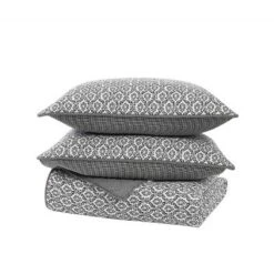 Midnight In Paris Quilt & Sham Set Black - Scout Home 13 Midnight In Paris Quilt & Sham Set Black - Scout Home -QUILTS Sales unnamed file 1572