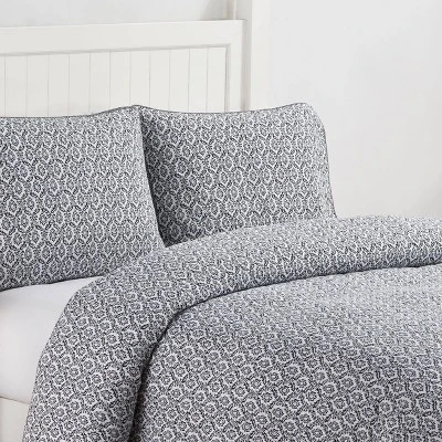 Midnight In Paris Quilt & Sham Set Black - Scout Home 5 Midnight In Paris Quilt & Sham Set Black - Scout Home - Image 3