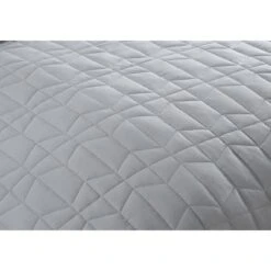 Kori Enzyme Washed Quilt Set - Geneva Home Fashion Dark Gray