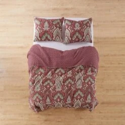 Homthreads Moritz Quilt Set Red -QUILTS Sales unnamed file 1625