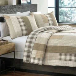 Brown Fairview Quilt Set - Eddie Bauer® -QUILTS Sales unnamed file 1632