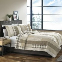 Brown Fairview Quilt Set - Eddie Bauer® -QUILTS Sales unnamed file 1633