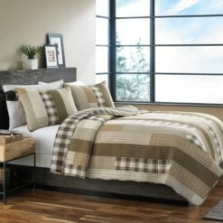 Brown Fairview Quilt Set - Eddie Bauer® -QUILTS Sales unnamed file 1636