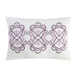 Serra Bed In A Bag Quilt Set - Chic Home Design Purple