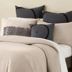 Sleep Soft Quilt & Sham Set - ED Ellen DeGeneres Beige -QUILTS Sales unnamed file 1684