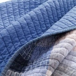 Ink+Ivy Maddox Coverlet Set Blue -QUILTS Sales unnamed file 1697