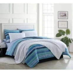 Kelsey Quilt & Sham Set White - Poppy & Fritz