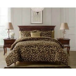 Cheetah Reversible Bed in a Bag Comforter Set - VCNY -QUILTS Sales unnamed file 1716