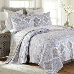 Homthreads Arista Quilt Set Gray