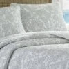Island Memory Pelican Quilt & Sham Set Gray - Tommy Bahama 1 Island Memory Pelican Quilt & Sham Set Gray - Tommy Bahama -QUILTS Sales unnamed file 1761