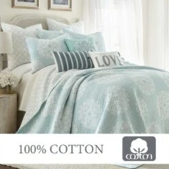 Lara Spa Quilt and Pillow Sham Set - Levtex Home -QUILTS Sales unnamed file 1790