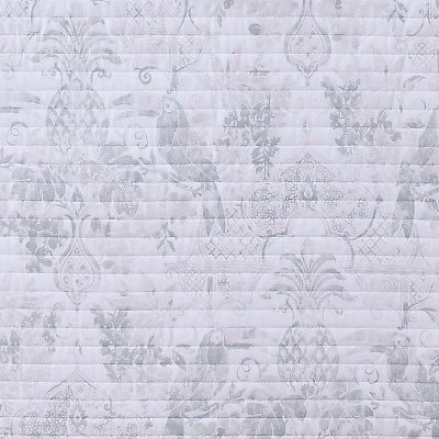 Tropical Plantation Toile Quilt Set Gray/White - Oceanfront Resort 4 Tropical Plantation Toile Quilt Set Gray/White - Oceanfront Resort - Image 2