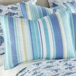 Laida Beach Quilt and Pillow Sham Set - Levtex Home -QUILTS Sales unnamed file 1806