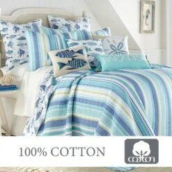 Laida Beach Quilt and Pillow Sham Set - Levtex Home -QUILTS Sales unnamed file 1807