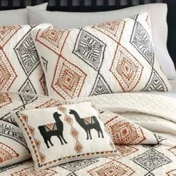 Beige Cusco Rhombus Quilt Set (Twin) - Azalea Skye 12 Beige Cusco Rhombus Quilt Set (Twin) - Azalea Skye -QUILTS Sales unnamed file 1828