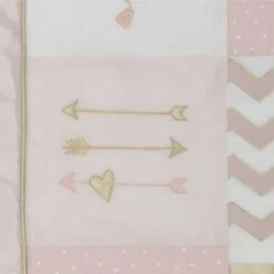 Lambs & Ivy Baby Love Pink/Gold Girl Heart 4 Piece Crib Bedding Set 10 Lambs & Ivy Baby Love Pink/Gold Girl Heart 4 Piece Crib Bedding Set -QUILTS Sales unnamed file 191