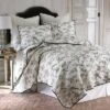 Black Toile Quilt and Pillow Sham Set - Levtex Home 2 Black Toile Quilt and Pillow Sham Set - Levtex Home -QUILTS Sales unnamed file 1915