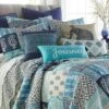 Chandra Printed Patchwork Quilt and Pillow Sham Set - Levtex Home 1 Chandra Printed Patchwork Quilt and Pillow Sham Set - Levtex Home -QUILTS Sales unnamed file 1926