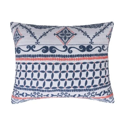 Caperoad Medallion Quilt and Pillow Sham Set - Levtex Home 7 Caperoad Medallion Quilt and Pillow Sham Set - Levtex Home - Image 5